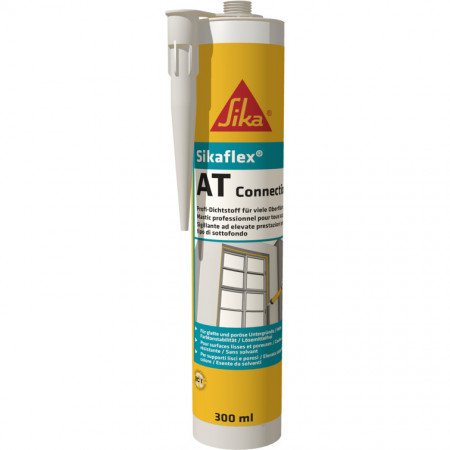 Sikaflex AT-Connection Sigilant monocomponent, pe baza de poliuretan hibrid, gri 0,6 l