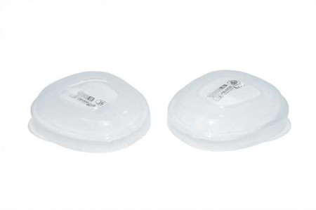 Filtru de praf P2 + set de huse pentru jumatate de masca (2 huse, 2 filtre)
