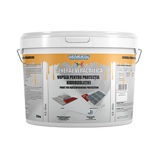Vopsea pe baza de copolimeri acrilici modificati si elastomerizati GENERAL VERACRILICA 10kg