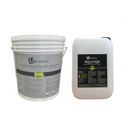 Microciment baza 20 kg + Polytop 8 kg