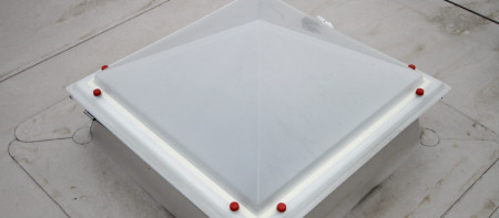 Cupola luminatoare piramidala cu 2 straturi SUPER-TOP