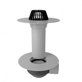 Set guri scurgere S-Gully-Set PVC vertical DN125