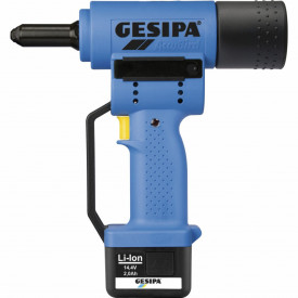 Masina de nituit GESIPA AccuBird® 14,4 V 2,0 Ah Li-Ion