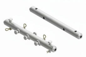 Conector ranforsat pentru grinzi DELTA 73 de 410 mm (DL 044 003)