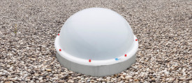 Cupola luminatoare emisferică TOP-90