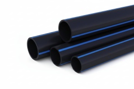 TUB PVC (VALROM) NEGRU FI16.5 cm x 13m lungime