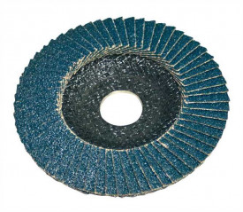 Disc mop de slefuit - corindon de zirconiu pe disc din fibra de sticla diam 115 mm, granulatie 60