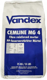 Mortar impermeabil de reprofilare Vandex Cemline MG 4