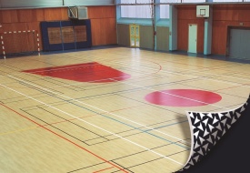 Strat suport împotriva umidității pentru pardoseli sportive Taraflex Isolsport Gerflor