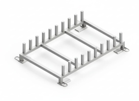 Palet metalic pentru rame schelă DELTA 1100 × 739 mm / 1100 × 1065 mm (DK 000 004 / DK 000 005)