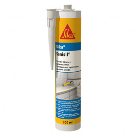 Sika Sanisil Sigilant siliconic acetic, monocomponent, alb