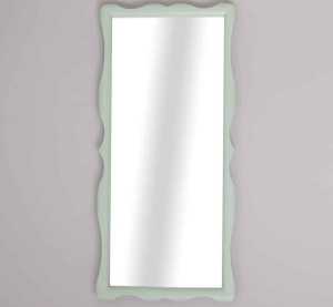 Oglinda Lemn Masiv Shabby Chic, 168 x 5 x 78 cm - Img 3