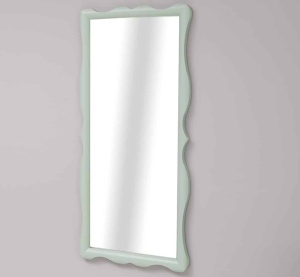 Oglinda Lemn Masiv Shabby Chic, 168 x 5 x 78 cm - Img 4