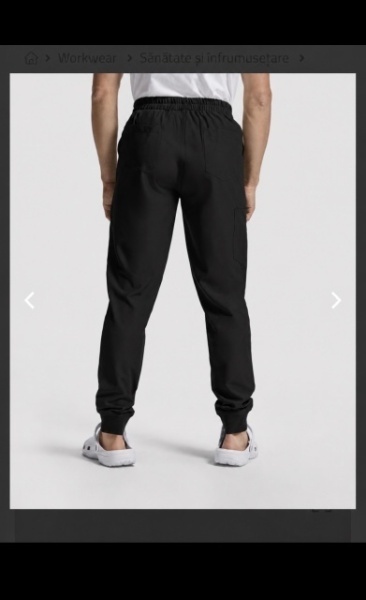 Pantalon negru microfibra - Img 4