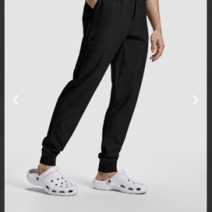 Pantalon negru microfibra