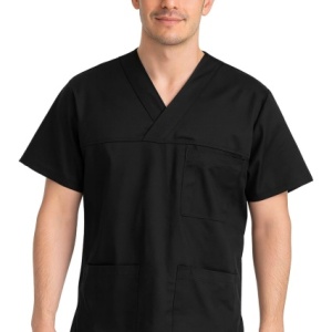 Bluza medicala unisex neagra