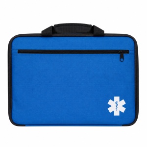 Geanta albastra tip medic familie