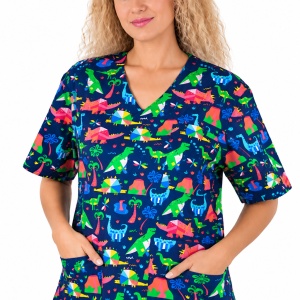 Bluza cu anchior imprimeu dino