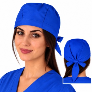 Boneta unisex albastra