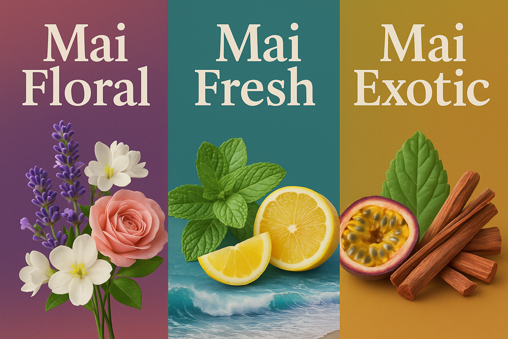 Călătoria unui parfum: Arome florale, fresh și exotice în armonia notelor de vârf, mijloc și bază