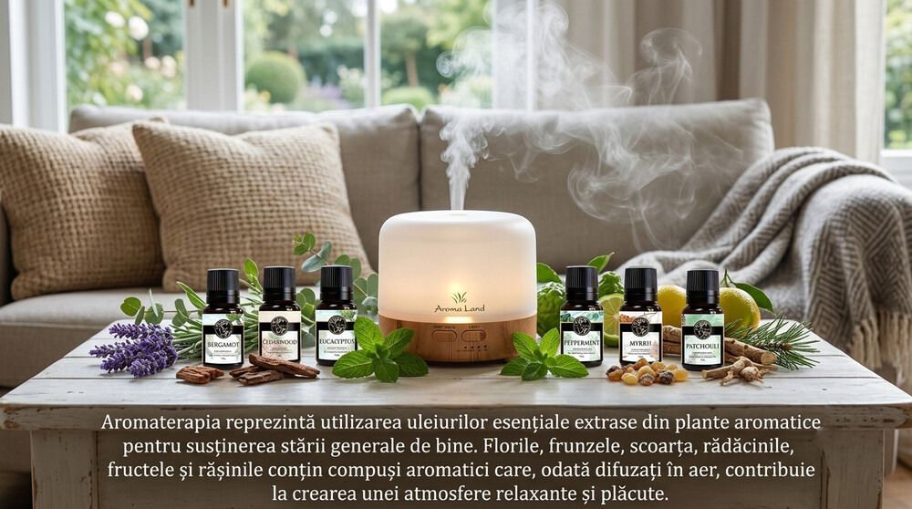 Aromaterapia: Ce este și cum îți poate îmbunătăți viața
