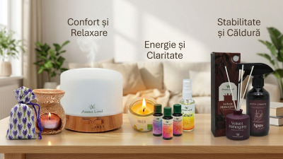 Odorizant de cameră: difuzor arome, lumânări parfumate sau spray – ce alegi?