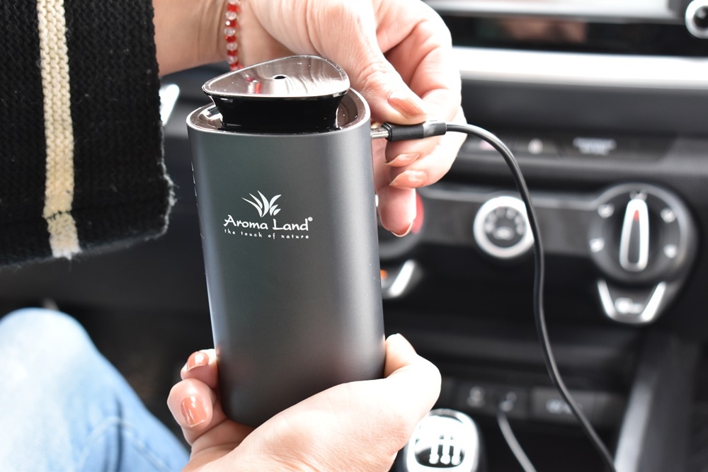 Nebulizator auto Explorator cu incarcare USB tip C