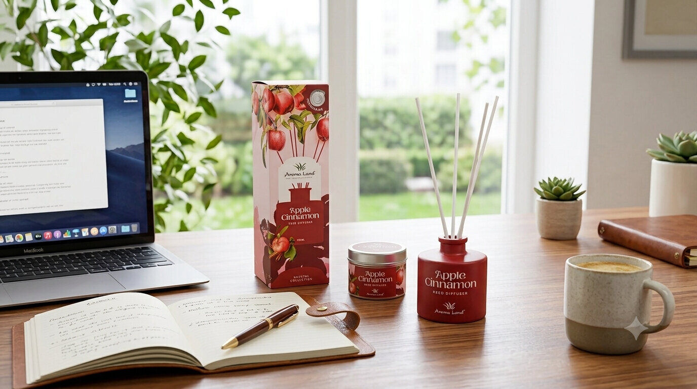 Cum alegi parfumul potrivit in Reed diffuser pentru Birou