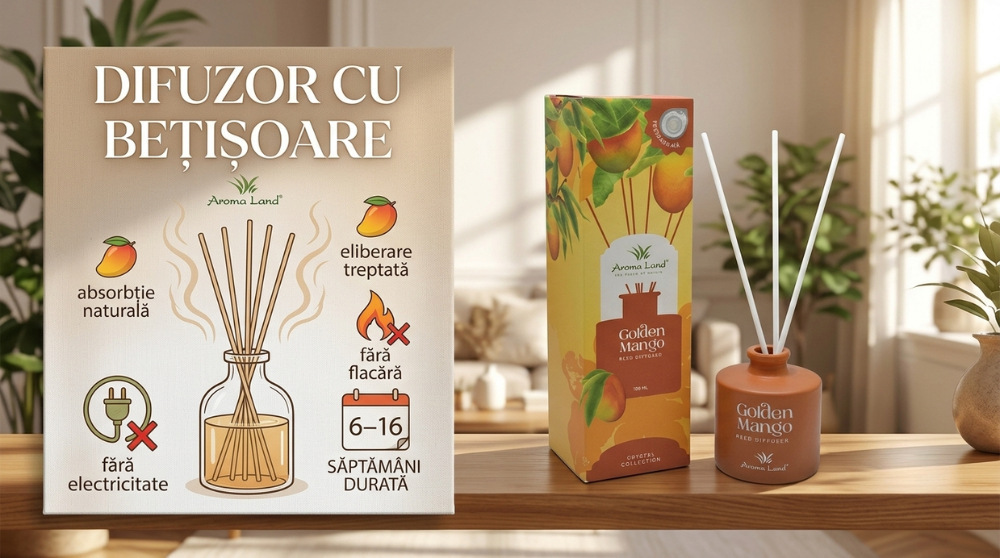 Ce este si cum functioneaza un reed diffuser