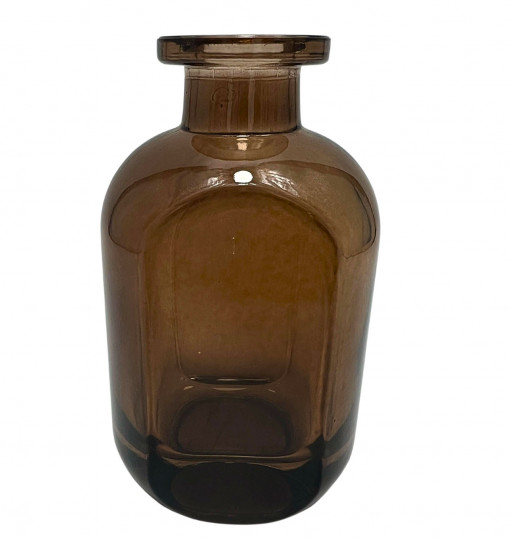 Vază Decorativă Brown Glass, D6.50x11cm