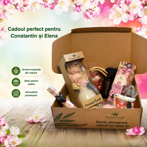 Set cadou Momente Speciale – Armonia Primaverii de la Aroma Land