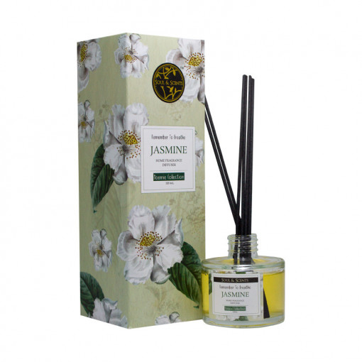 Difuzor de parfum Jasmine, S&S India, 120 ml