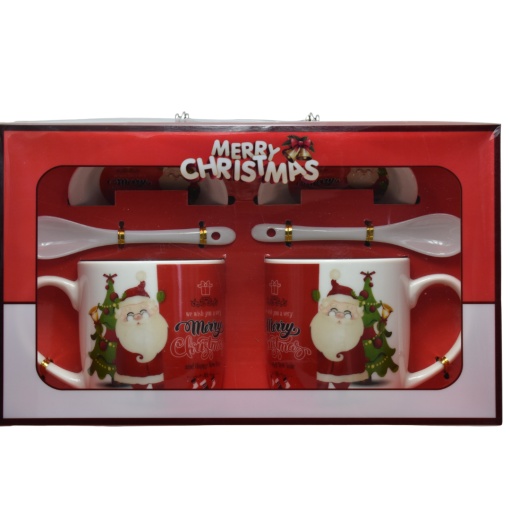 Set 2 Căni Santa Claus, 300 ml