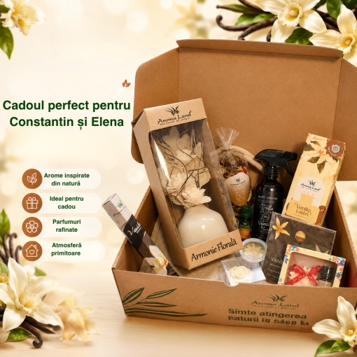 Set cadou Armonia Primaverii - Momente Parfumate
