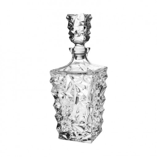 Decantor Whisky Glacier, Cristal Bohemia, 900 ml