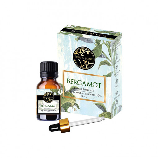 Ulei Esential Bergamota, 100% Natural, S&S India, 10 ml