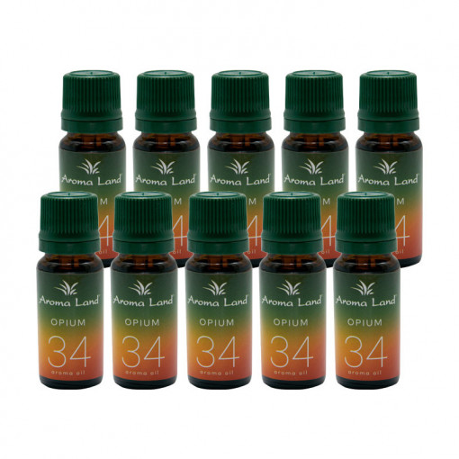 Pachet 10 uleiuri aromaterapie parfumate Frezie, Aroma Land, 10 ml