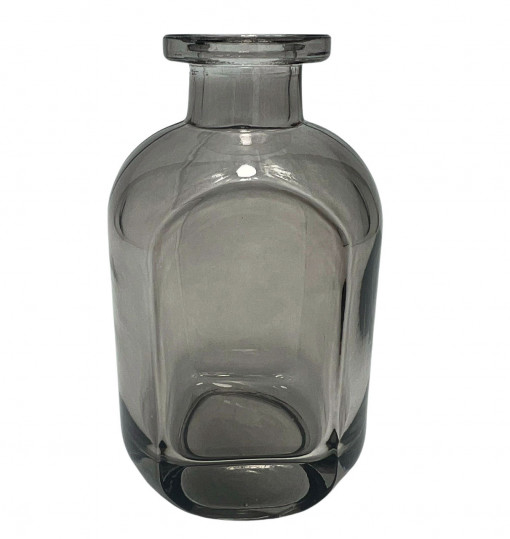 Vază Decorativă Light Grey Glass, D6.50x11cm
