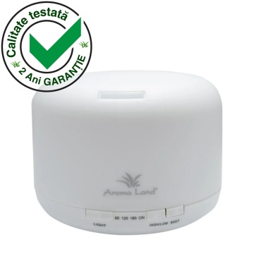 Difuzor de Aromaterapie Relax, Aroma Land, 500 ml, 16W