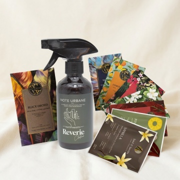 set cadou parfum ambiental și săculeți parfumați Aroma Land