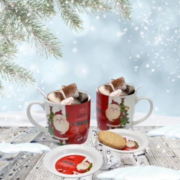 Set 2 Căni Santa Claus, 300 ml - Img 4