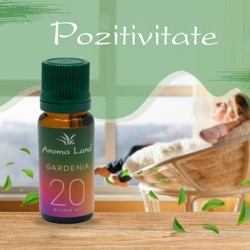 ulei parfumat pentru aromaterapie cu aroma de gardenie