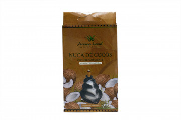 Conuri parfumate backflow cu aroma de cocos