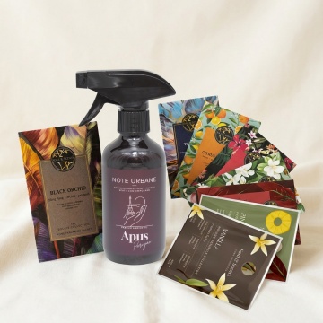 set cadou parfum ambiental și săculeți parfumați Aroma Land