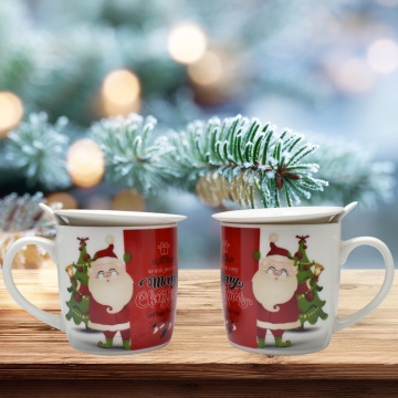 Set 2 Căni Santa Claus, 300 ml - Img 2