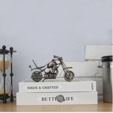 Miniatura motocicleta, metal 16x9cm - Img 4