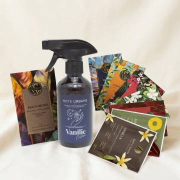 Parfum ambiental Vanilie Nocturnă și săculeți parfumați 5+1 săculeț CADOU - Img 3