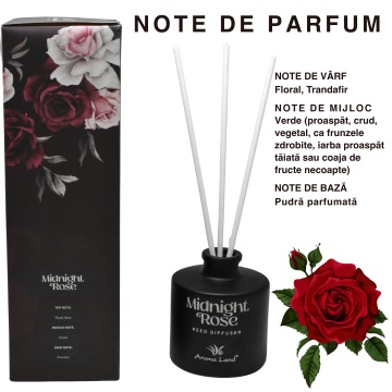 note de parfum reed diffuser midnight rose