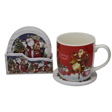 suporturi pahar festive pentru masa de Craciun
