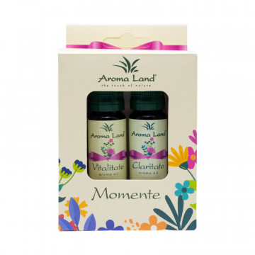 Set cadou 2 uleiuri aromaterapie Vitalitate și Claritate, 10 ml